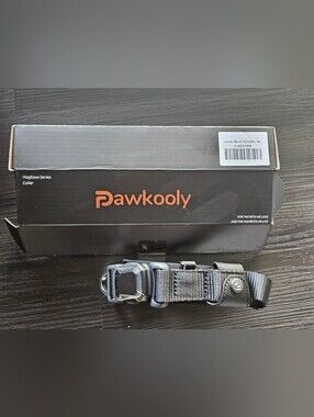 Black Dog Collar with Quick-Release Buckle